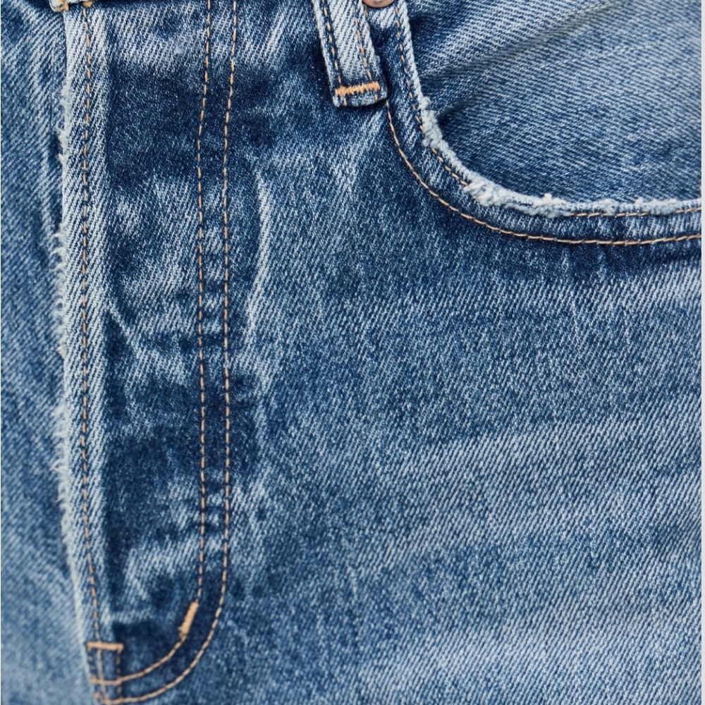 Moussy Blue Straight Leg Jeans - Picture 4 of 9